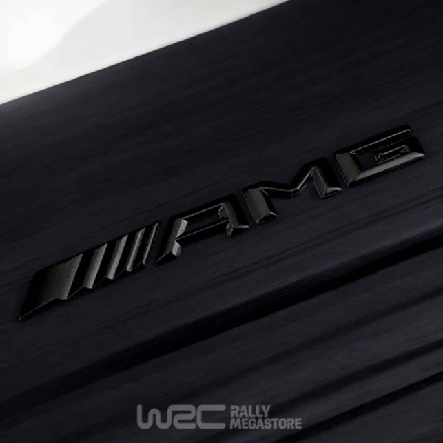 EMBLEME LOGO AUTOCOLLANT AMG NOIR POUR MERCEDES